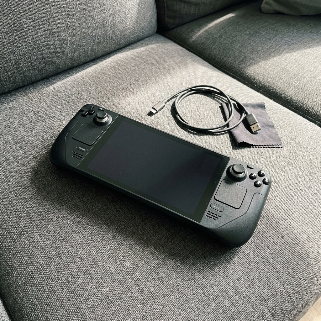 Steam Deck 256GB LCD + case + dock